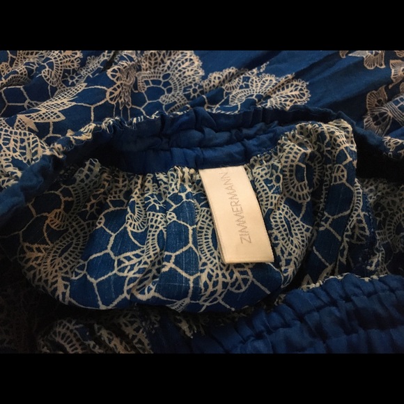 Backless Zimmermann Babydoll Beach Dress sz. S - Picture 4 of 5